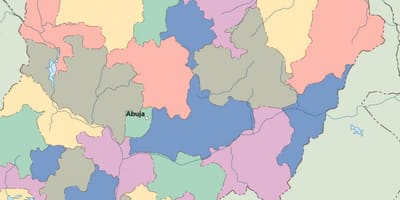 Карта редаговані Нігерії